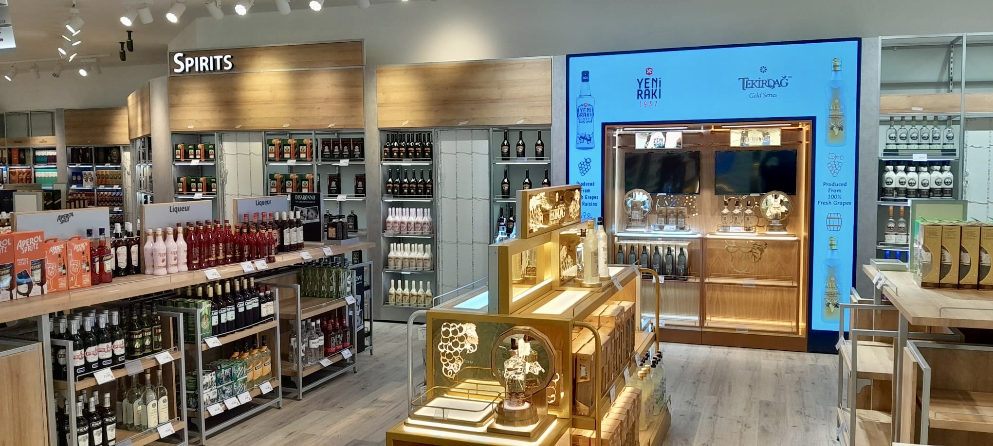 DUTY FREE MAĞAZA DEKORASYONU